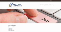 Desktop Screenshot of jobs.proactel.com